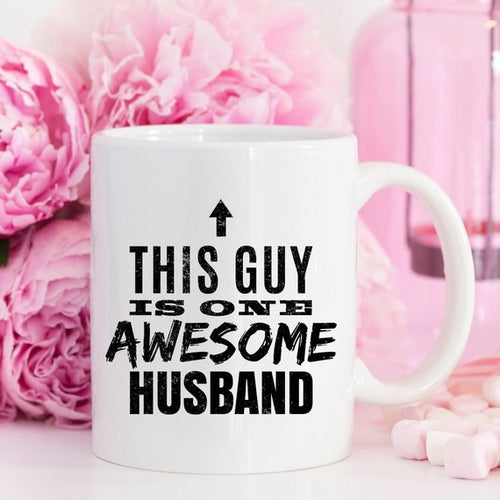 This Guy Is One Awesome Husband Mug