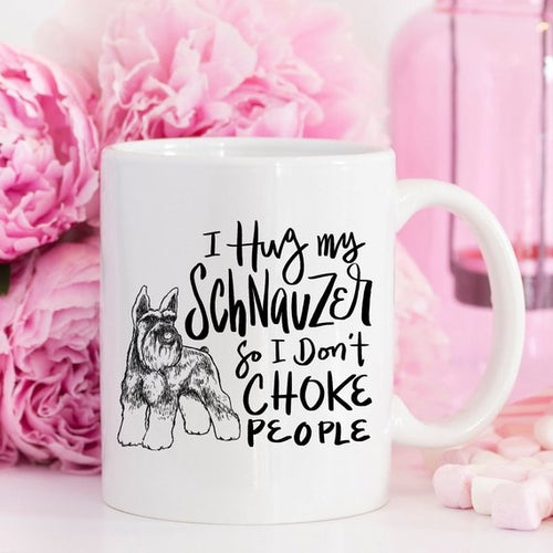 Hug My Schnauzer Mug